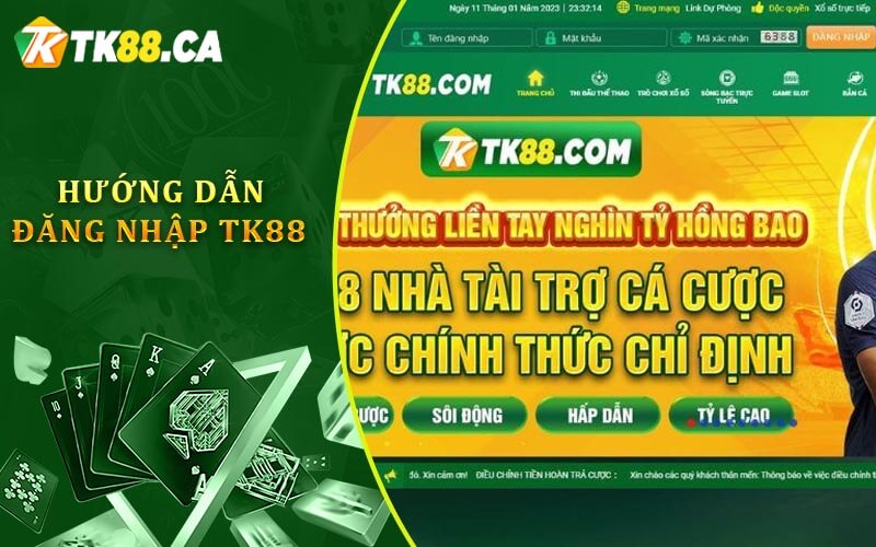 Hướng dẫn đăng nhập TK88 Hướng dẫn đăng nhập TK88
