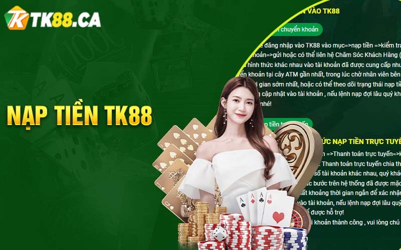 Nạp Tiền Tk88 Nạp Tiền Tk88