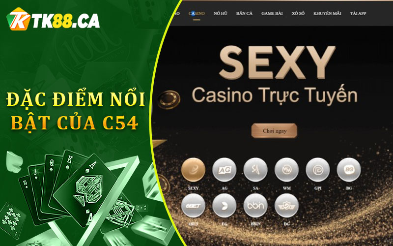 Đặc Điểm Nổi Bật Của C54 Đặc Điểm Nổi Bật Của C54