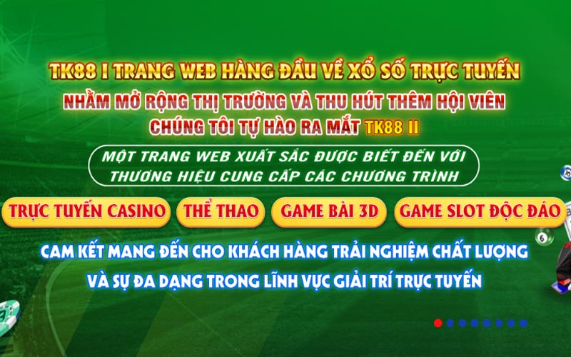 Nhà cái xổ số TK88